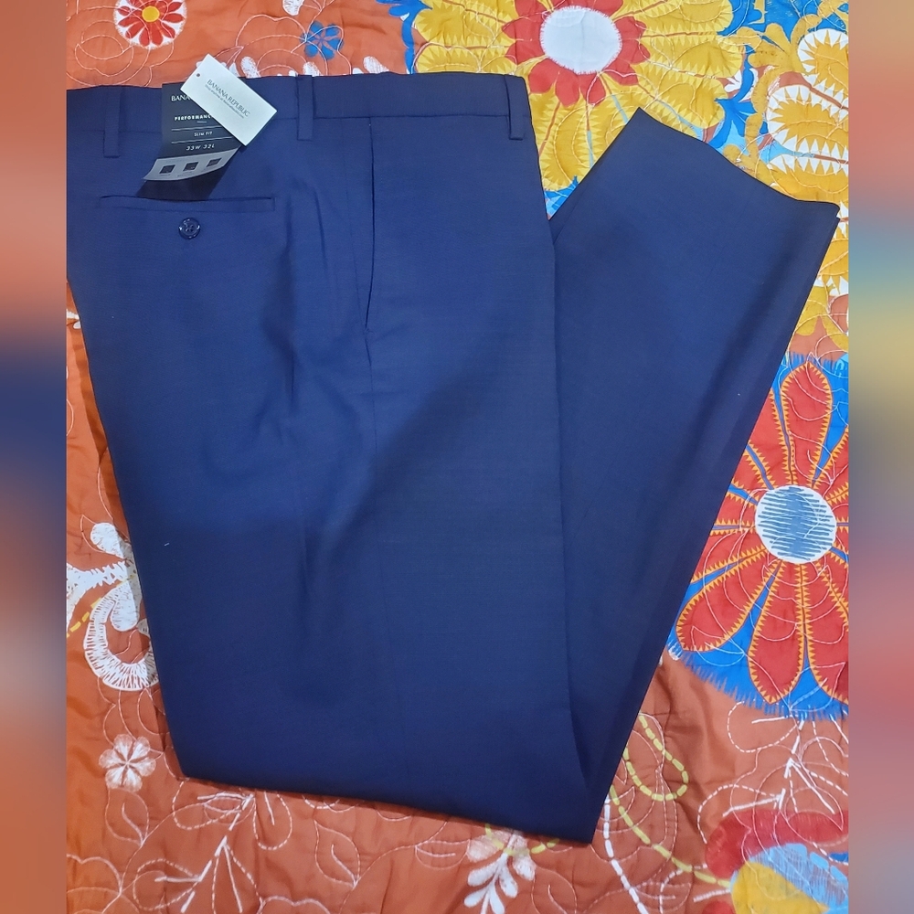 Banana Republic Navy Trousers